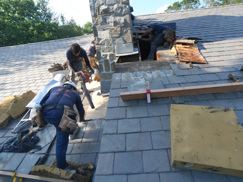 Slate Roof Chimney Leak Repair Experts in North Bergen, NJ